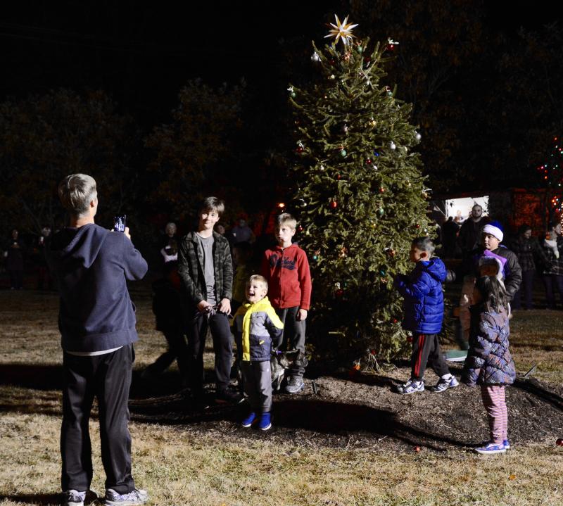 Milton lights up park for the Christmas season Cape Gazette